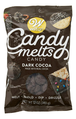 Chocolate Para Cobertura Wilton Candy Melts 340g Importado 