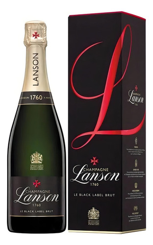 Pack De 4 Champagne Lanson Blanck Label C/e 750 Ml