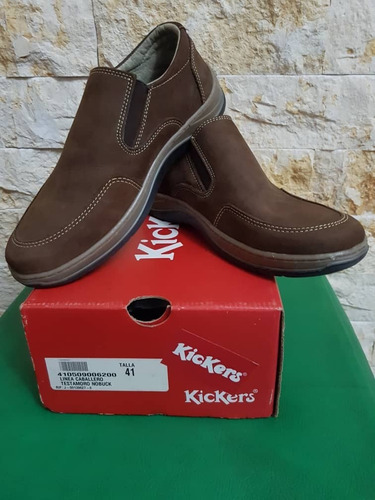 Zapato De Cuero Para Hombre Marca Kickers Mod 4105
