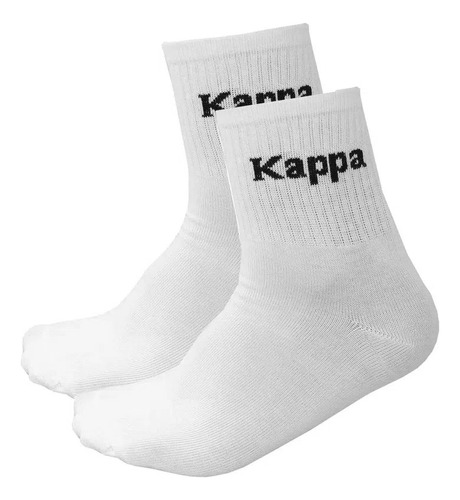 Medias Kappa Authentic Lyis Quarter High Altas Pack X3