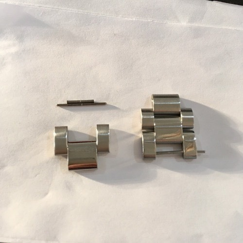 Oris Elo De Aço Novo 100% Original Mede 20mm De Largura
