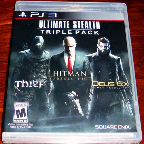 Videojuego Ultimate Stealth Triple Pack Ps3 Físico Sellado