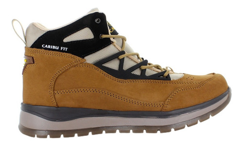 Caribu Bota Urbano Piel Amarillo Para Hombre 80102