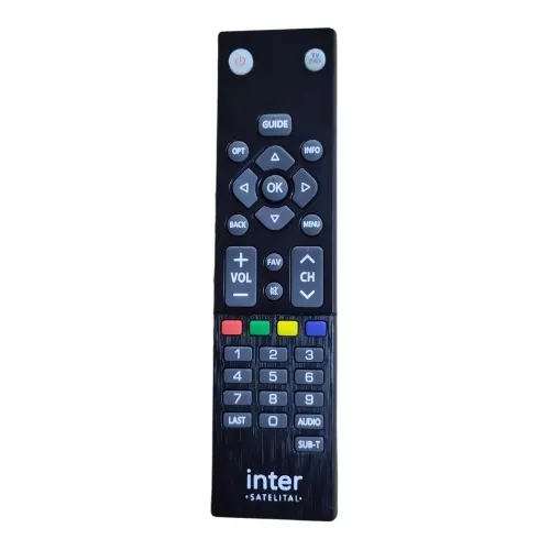 Kit Inter Hd Tv Satelital Decodificador, Antena Y Control