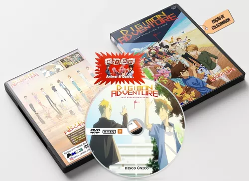 Blu-ray Digimon Adventure + Digimon Zero Two + Tamers + Frontier + Savers + Adventure  Tri + Filmes