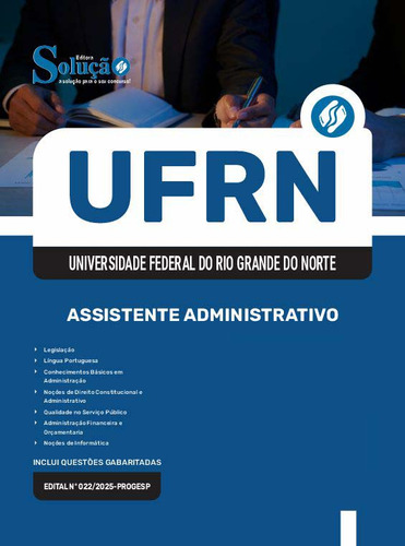 Apostila Concurso Ufrn - Assistente Administrativo