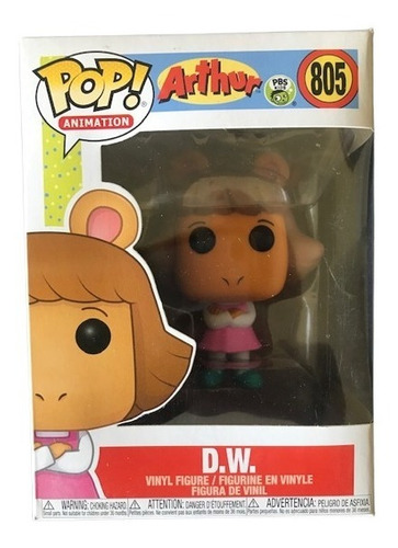 Funko Original D.w. #805 Arthur Caja 10/10