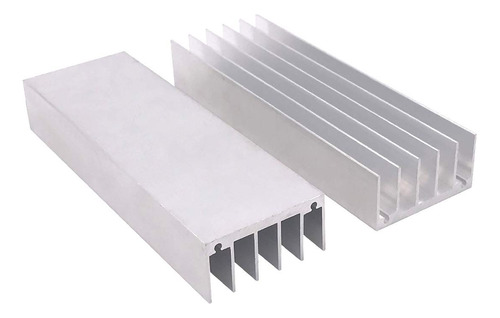 Disipador De Calor De Chips De Aluminio Awxlumv 120 X 40 X 2