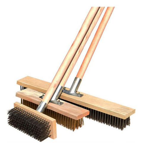 - Escoba De Alambre, Cepillo De Alambre 20 Cm Con Adaptador