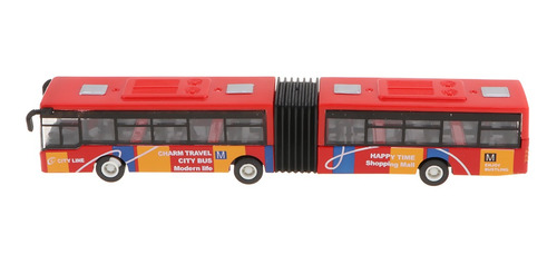 Modelo De Autobús A Escala 1:64, Vehículos En Miniatura De