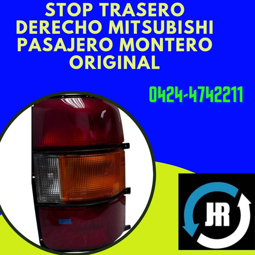 Stop Trasero Derecho Mitsubishi Pasajero Montero Original