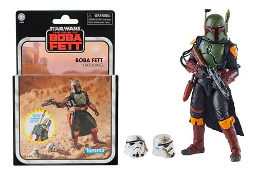 Star Wars 3.75 Vintage The Book Of Boba Fett Tatooine Deluxe