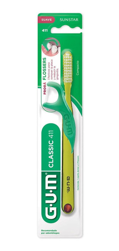 Cepillo Dental Gum Classic 411 Suave