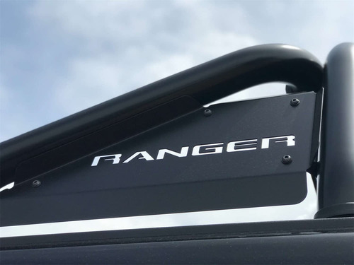 Egr - Sbar-ford Ranger 2019 Pc Black W/o Side Plates (sbar01