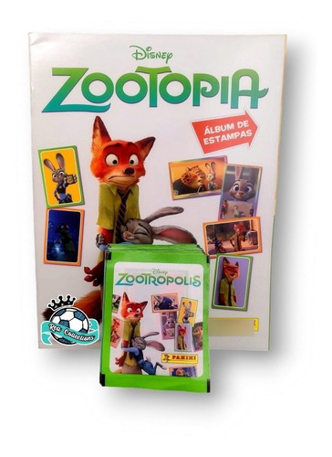 Álbum Zootopia + 10 Sobres (50 Estampas) Panini