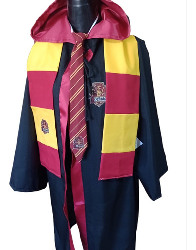 Disfraz Capa Y Accesorios Harry Potter Todas Las Tallas, Gryffindor, Slytherin, Hufflepuff, Ravenclaw