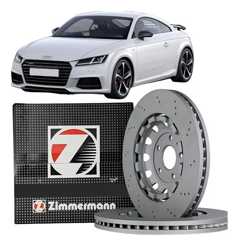 Disco De Freio Dianteiro Audi Tt Ano 2009 2010-2014