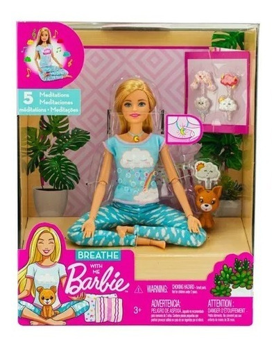 Barbie Articulada Medita Conmigo (gnk01)