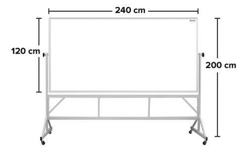 Pedestal Giratorio Alfra Scaletta 120x240x200