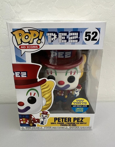 Funk Icons Peter Pez 52 Toy Tokyo Limited Edition Sdcc 2019
