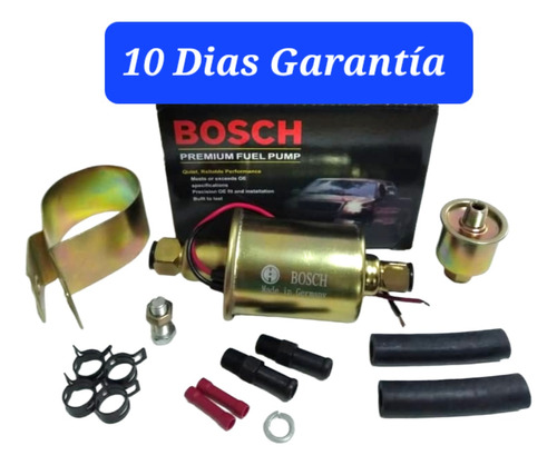 Bomba De Gasolina Externa Eléctrica Universal 8012 Bosch