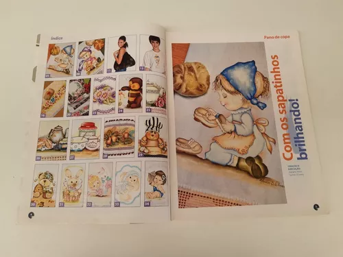 COLEÇÃO TOQUE DE ARTE - PINTURA EM TECIDO ED.9 (REVISTA) - revistaria nova  cultura