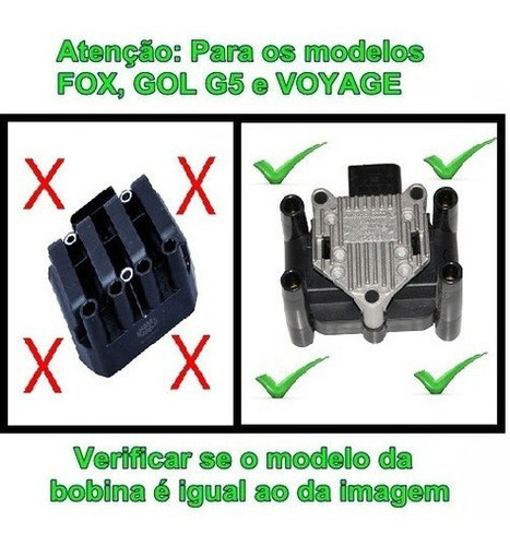 Kit Vela Cabo Bobina Ignição Parati G4 1.6 2011 2012 Bosch