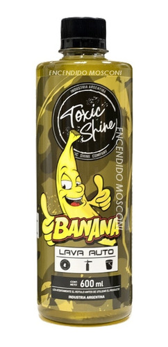 Shampoo Banana Armour Gloss Toxic Shine 600ml