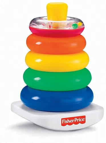Fisher Price Pila De Aritos De Colores Para Bebe