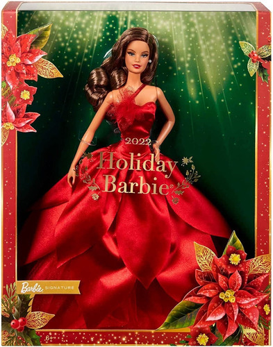 Muñeca Barbie Signature Holiday Felices Fiestas 2022 Latina