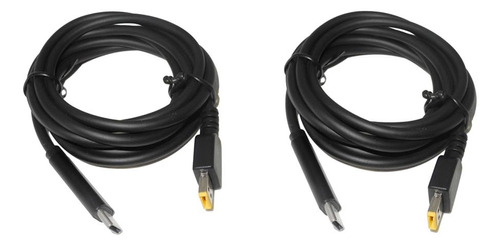 2x Cable De Alimentación De Carga Para Laptop ; Cuaderno