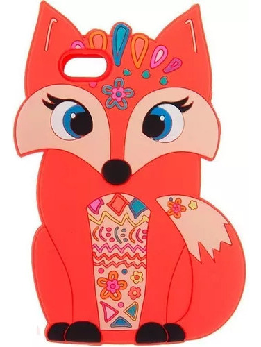 Funda Silicona 3d Animada Para iPhone 7 & 8 Animales