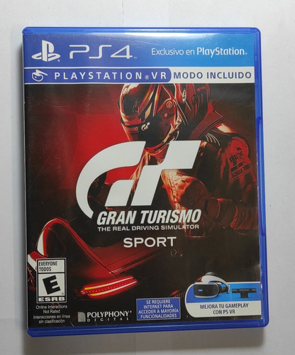 Gran Turismo Sport Standard  Ps4  Físico Usado