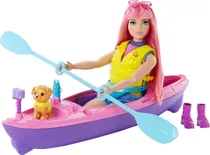 Comprar Barbie Kayak Y Accesorios De Camping Muñeca