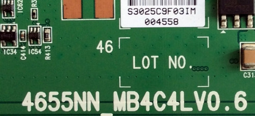 T-con Sony Lj94-03025c /4655nn_mb4c4lv0.6 Modelo Kdl-55v5100 (Usado)