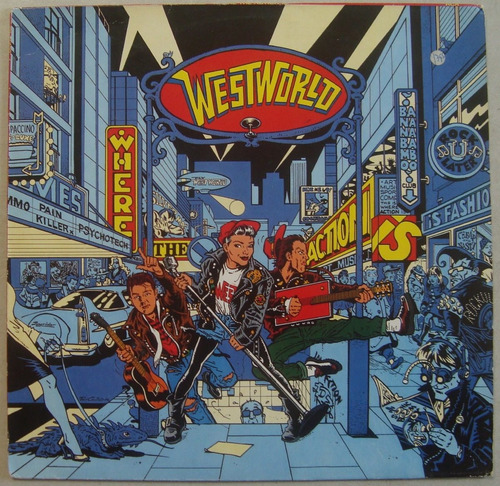 Lp Westworld 1987 Where The Action Is, Importado Com Encarte (Usado)