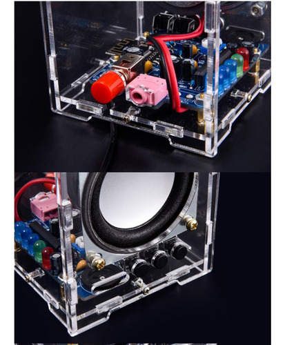 Hu-009 Mini Spaker Unit Kit De Componente Finalizado
