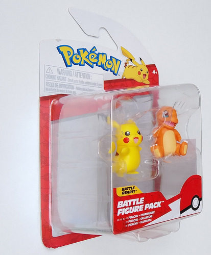 Jazwares Pokemon Battle Figure Pack - Pikachu & Charmander