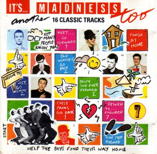 Madness - It's Madness Too / Cd Importado Muy Buen Estado 