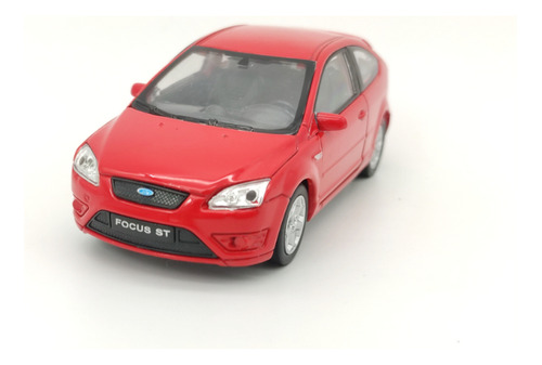 Carrinho De Ferro Miniatura Ford Focus St 1:38 Coleção