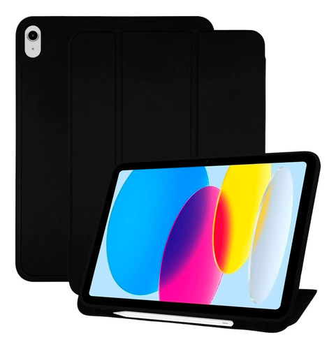 Capa Para iPad 10 Geracao 10.9 Smart Para Pencil Anti Queda