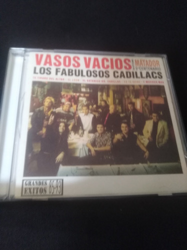 Cd Los Fabulosos Cadillacs Vasos Vacíos Made In Usa