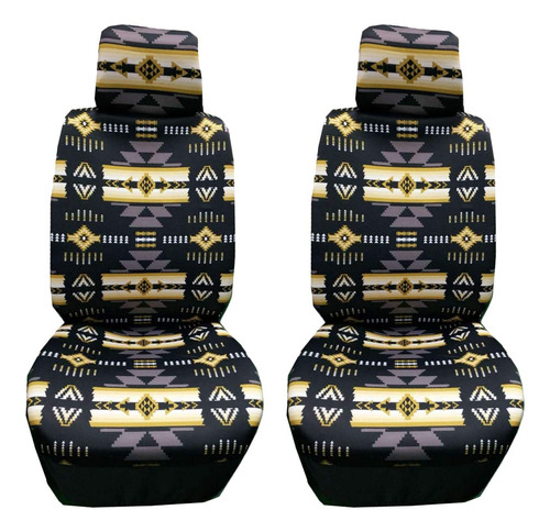 Nu Trendz Southwest Design/navajo Print Car Seat Cover Set (