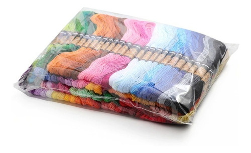 Imagen 2 de 5 de Hilos De Bordar 100 Unidades Gama De Colores / Rrstore
