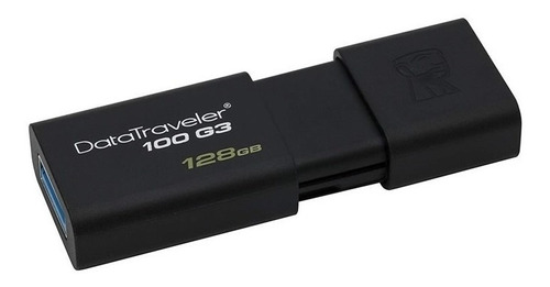 Memoria Usb 128gb 3.0 Kingston, Data Traveler 100 G3