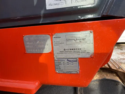 Hitachi Zaxis 75us-a Modelo 2005
