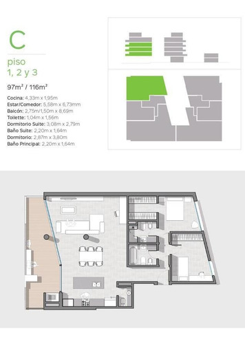 Imagen 62 de 64 de 1, 2 Y 3 Dormitorios De Diseño Con Parrilleros Y Amenities