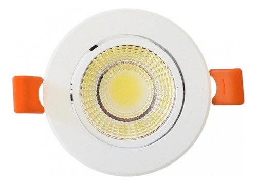 Foco Dicroico Led 5w Blancos 3000°k Vkb Empotrable