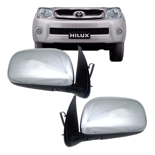 Par Retrovisor Hilux 2005 2006 2007 08 09 2010 2011 Elétrico