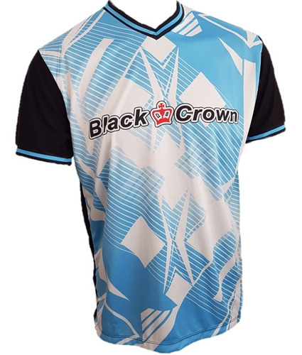 Remera Deportiva Black Crown Aero Tenis Padel Hombre